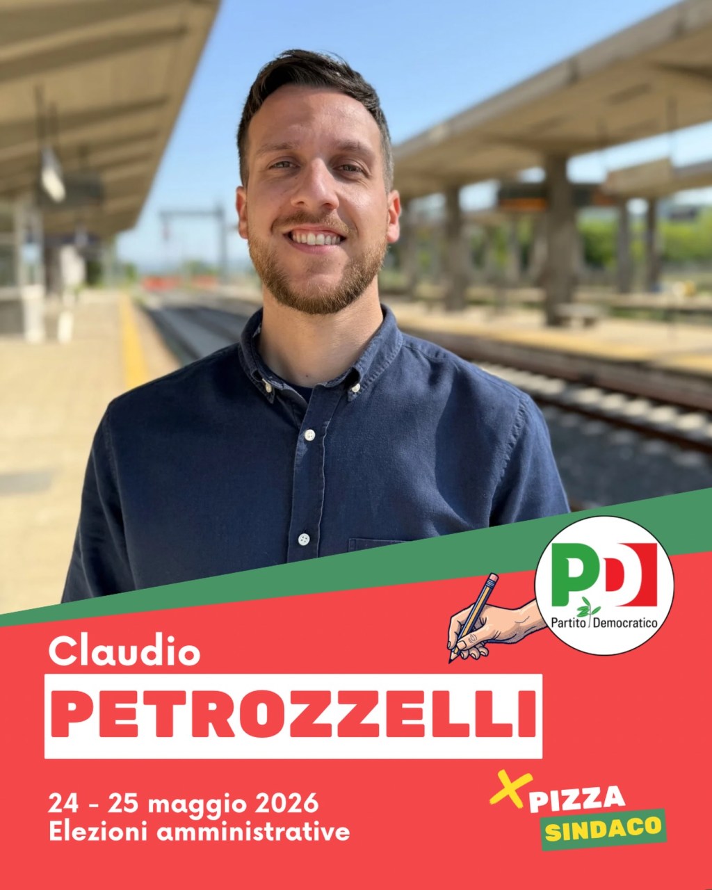 Sostegno a Nello Pizza: la mia candidatura al&nbsp;Comune.